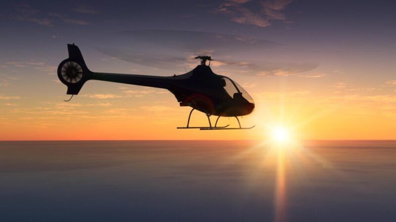 Z jaką prędkością leci helikopter – ciekawostki i przykłady