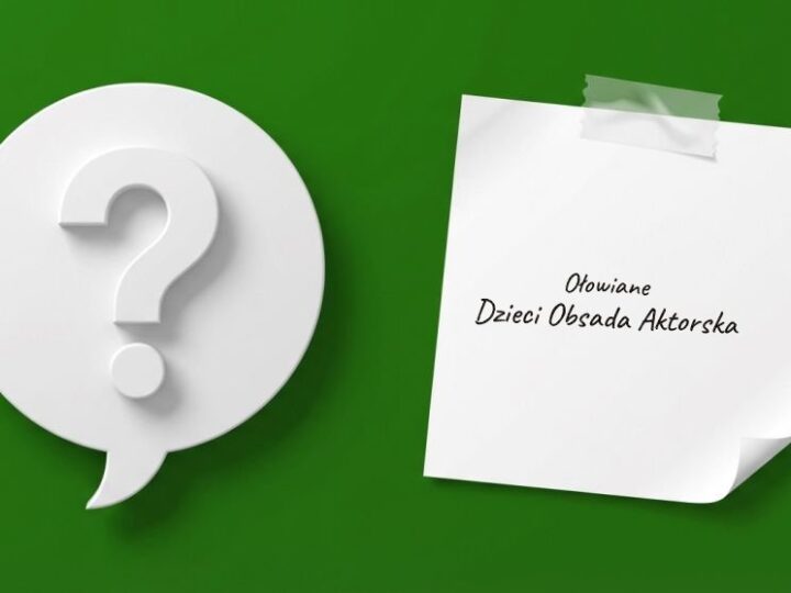 Ołowiane dzieci – obsada aktorska i role